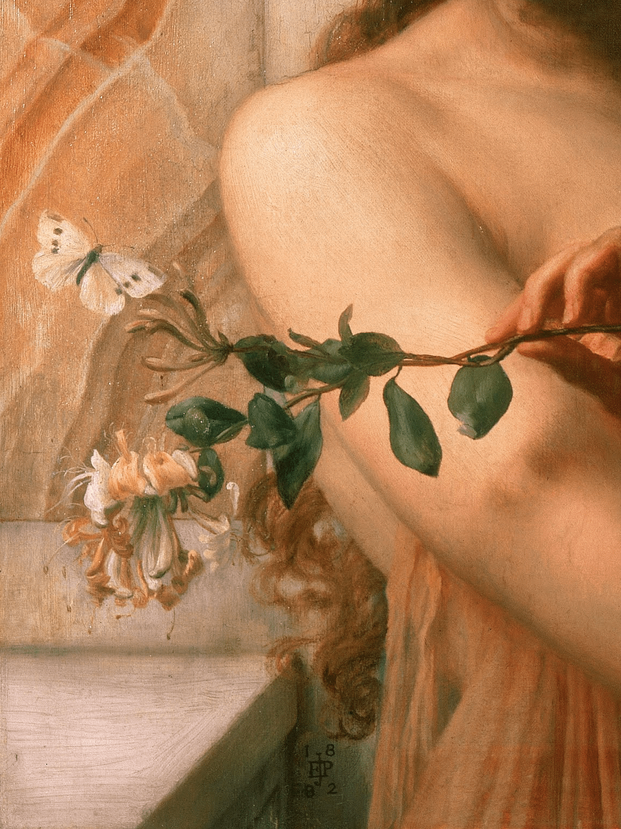 "Psyche in the Temple of Love" by Edward Poynter Print product image (3)