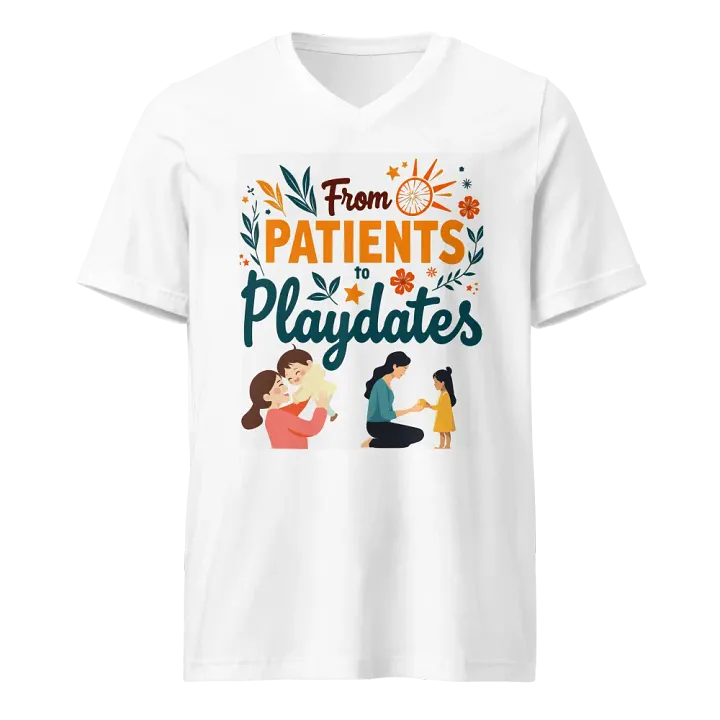 from Patients to Playdates V-Neck Tee product image (5)