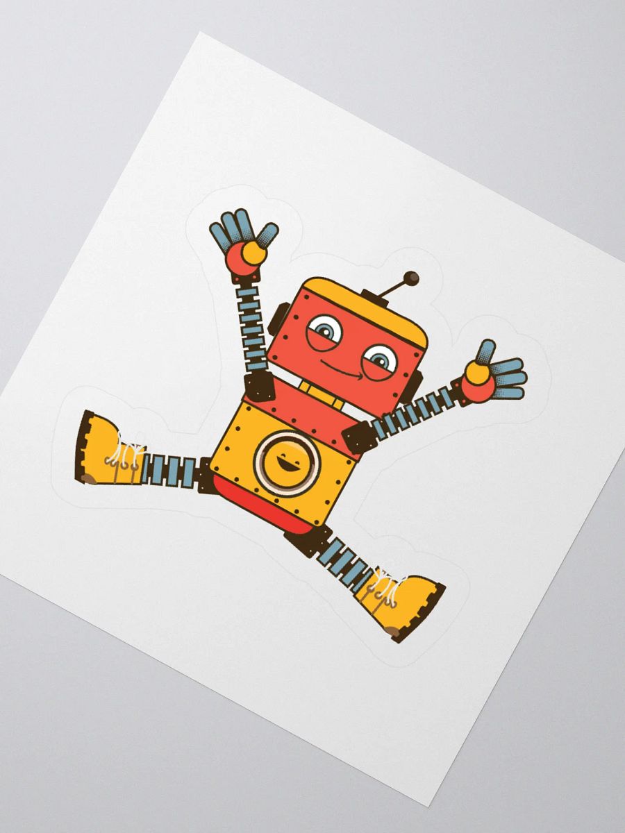 Jumping Rusty Sticker – Rusty's World product image (7)