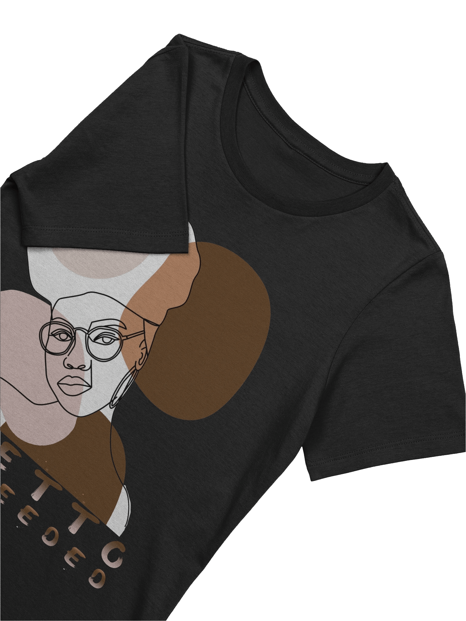 "Ghetto as Needed" Women's T-Shirt. Brainy and a bit edgy. product image (2)