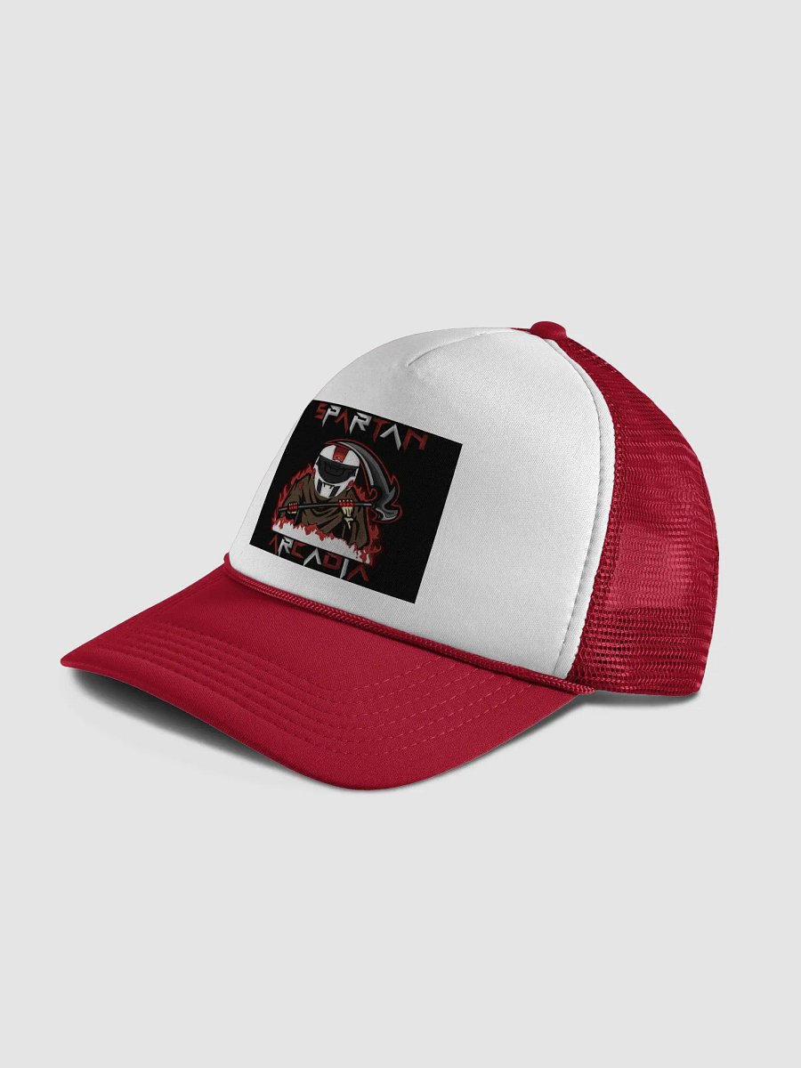 Spartan Arcadia AC themed foamed trucker hat product image (4)