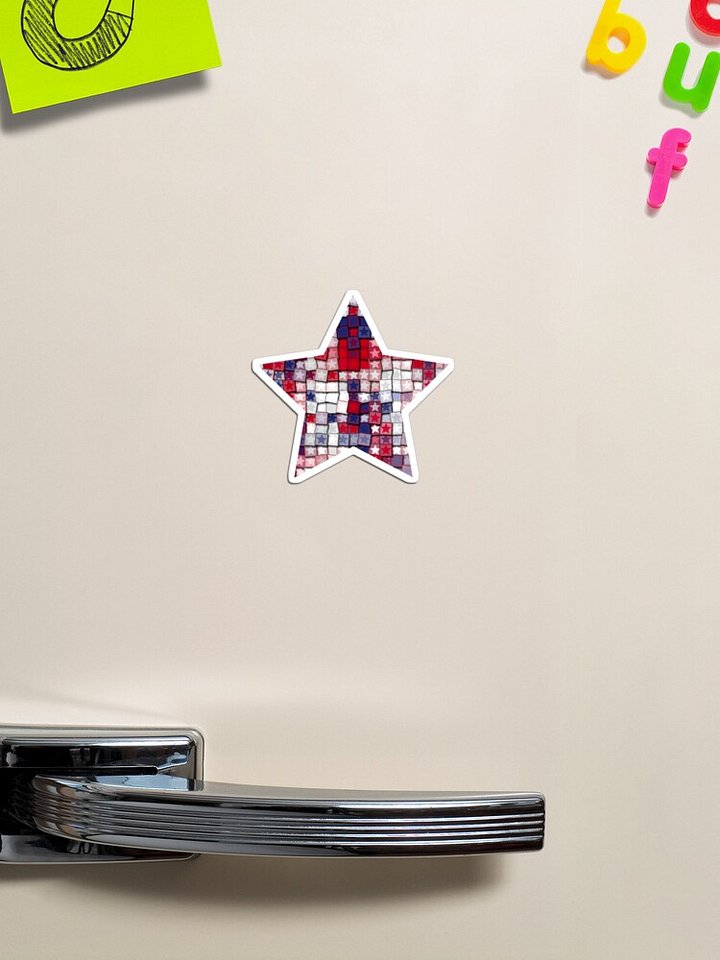 Red White And Blue Stars 2 product image (2)