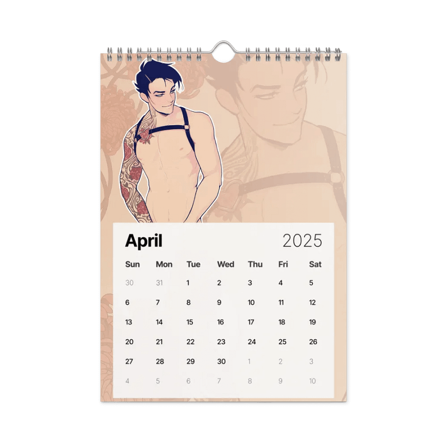 2025 Familiar Pinup Wall Calendar product image (3)