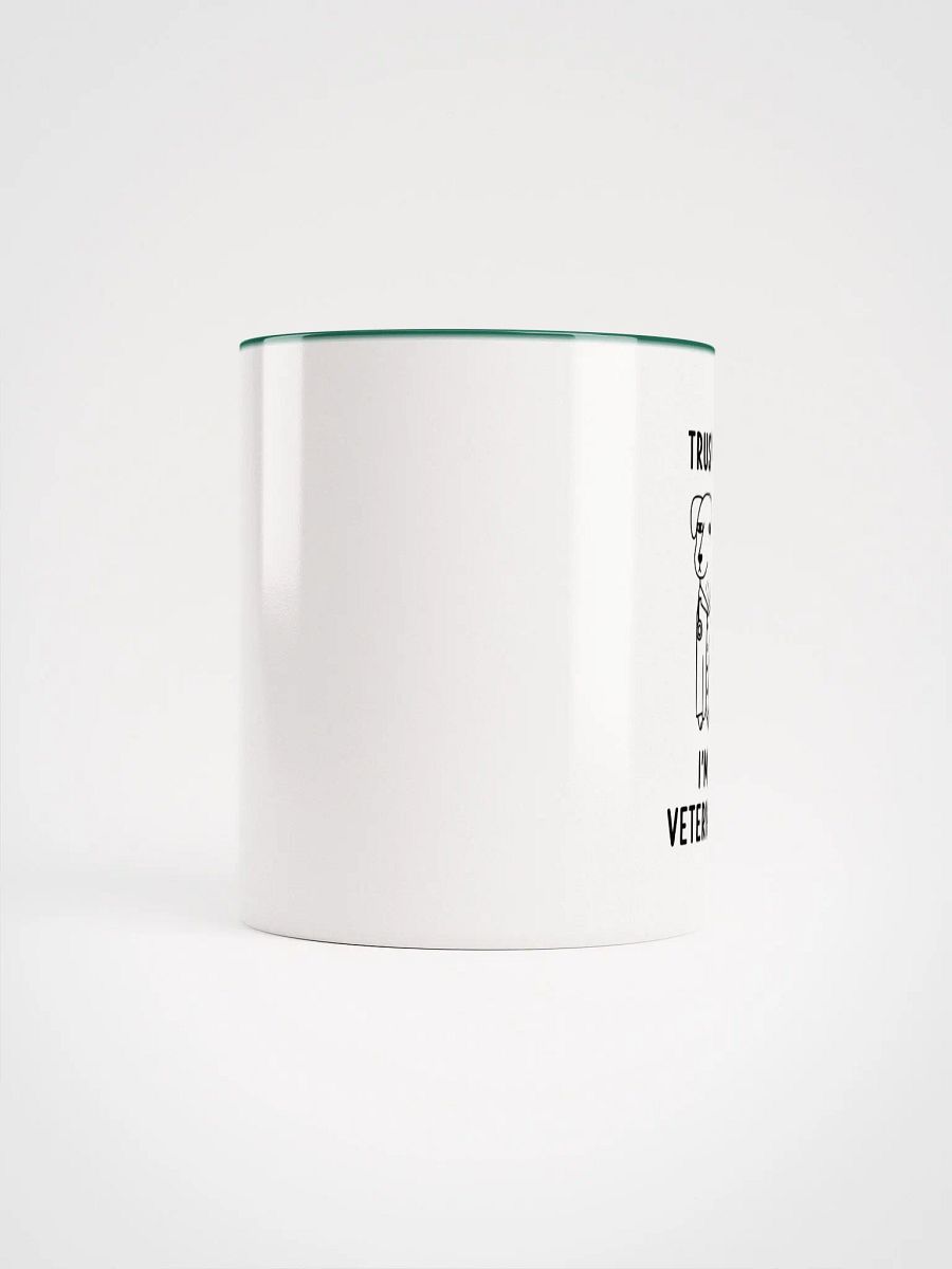 "I'm a veterinarian" Ceramic Mug with color inside product image (4)