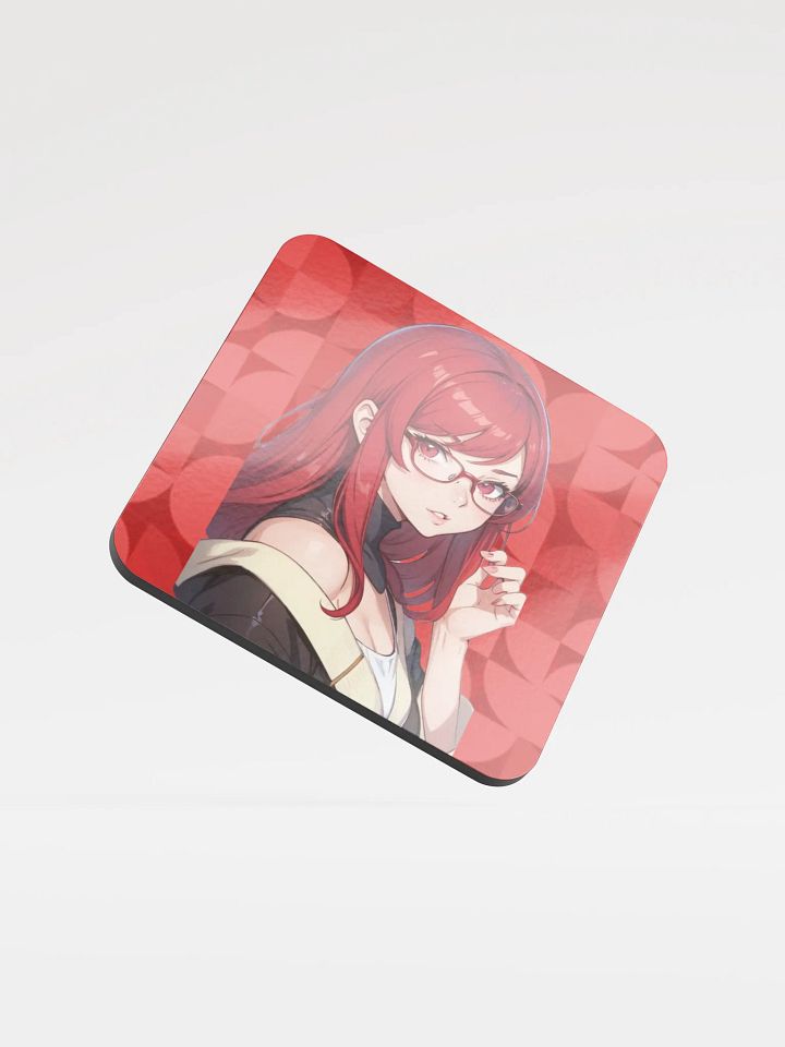 (RED WAIFU) K Coaster product image (1)