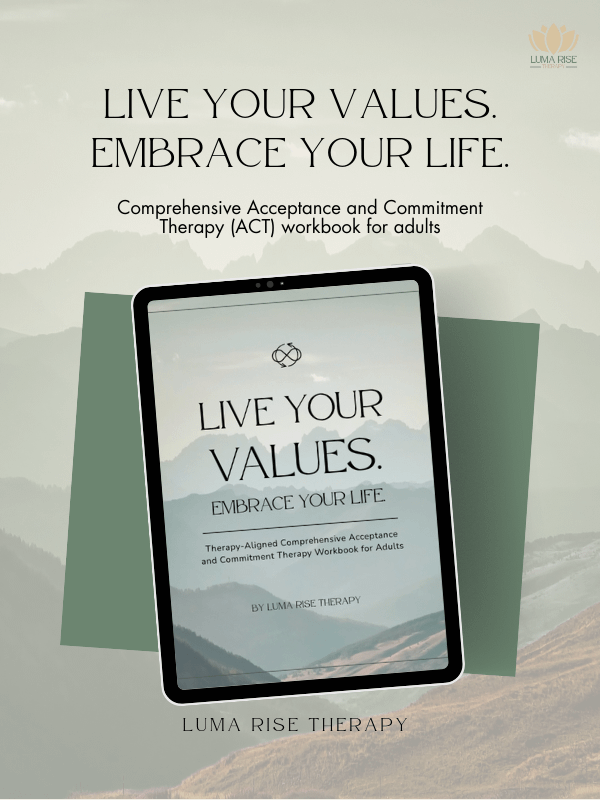 Complete Acceptance and Commitment Therapy (ACT) Workbook for Adults product image (1)