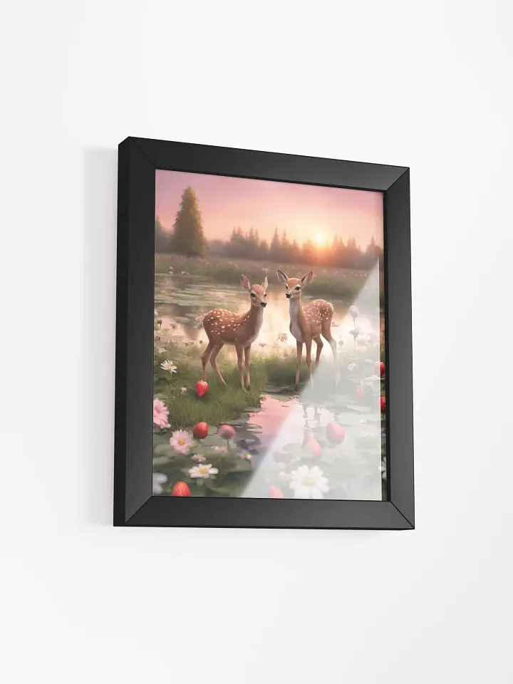 Enchanted Fawns Framed Poster product image (15)