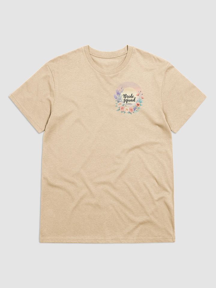 Bride Squad Floral Sunset T-Shirt product image (3)