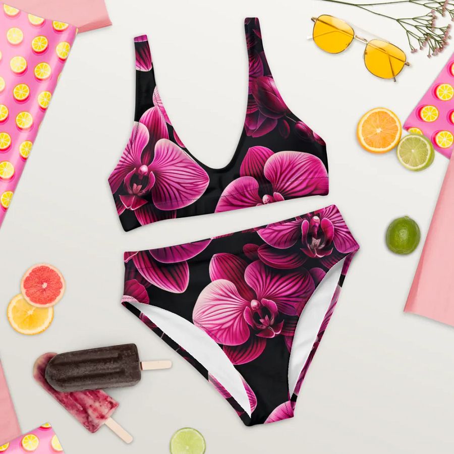Magenta Orchid Night Bikini product image (10)