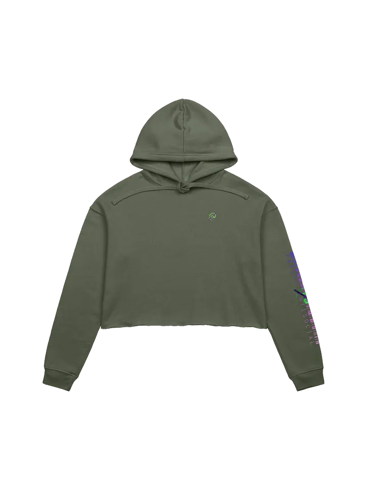 The PASP OG x Barcode Logo Cropped Hoodie product image (1)