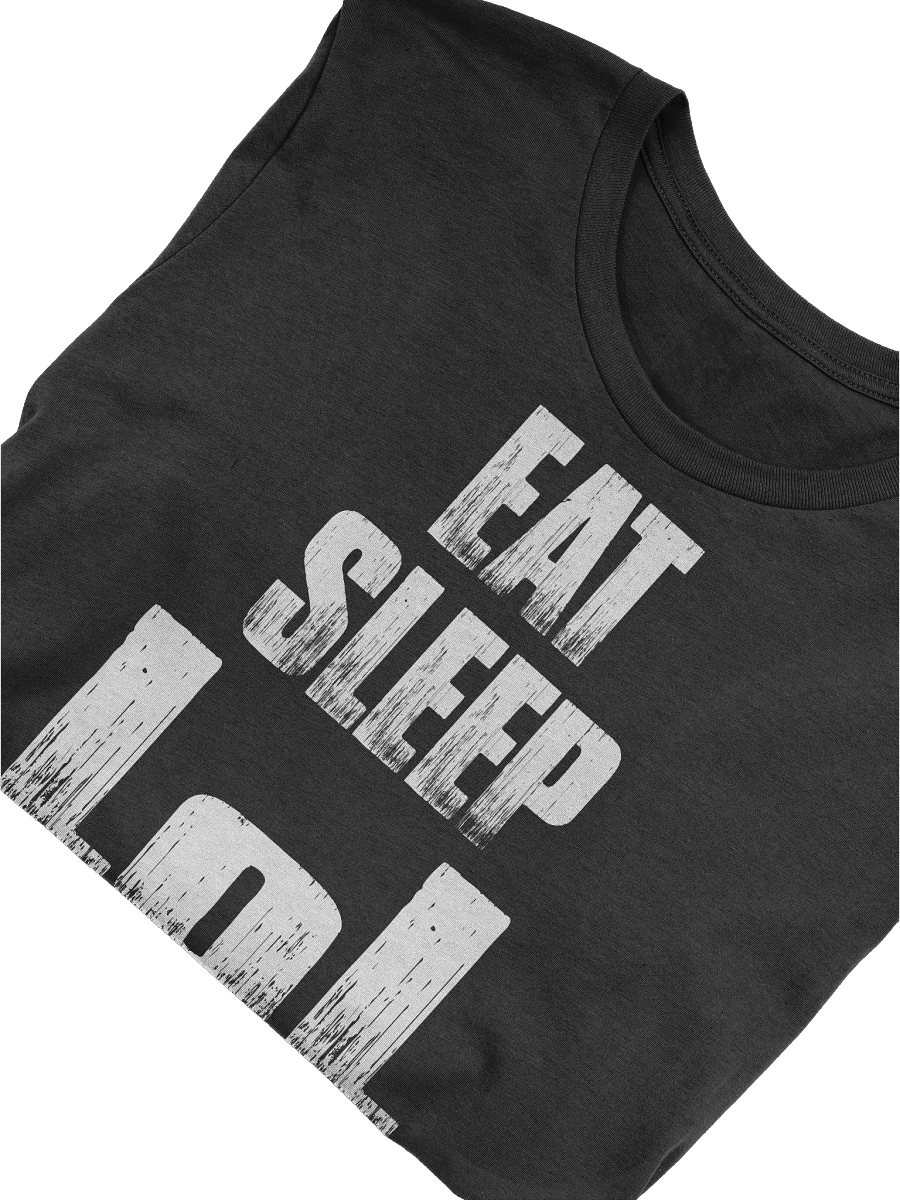 Eat. Sleep. Lol. Repeat T-shirt product image (5)