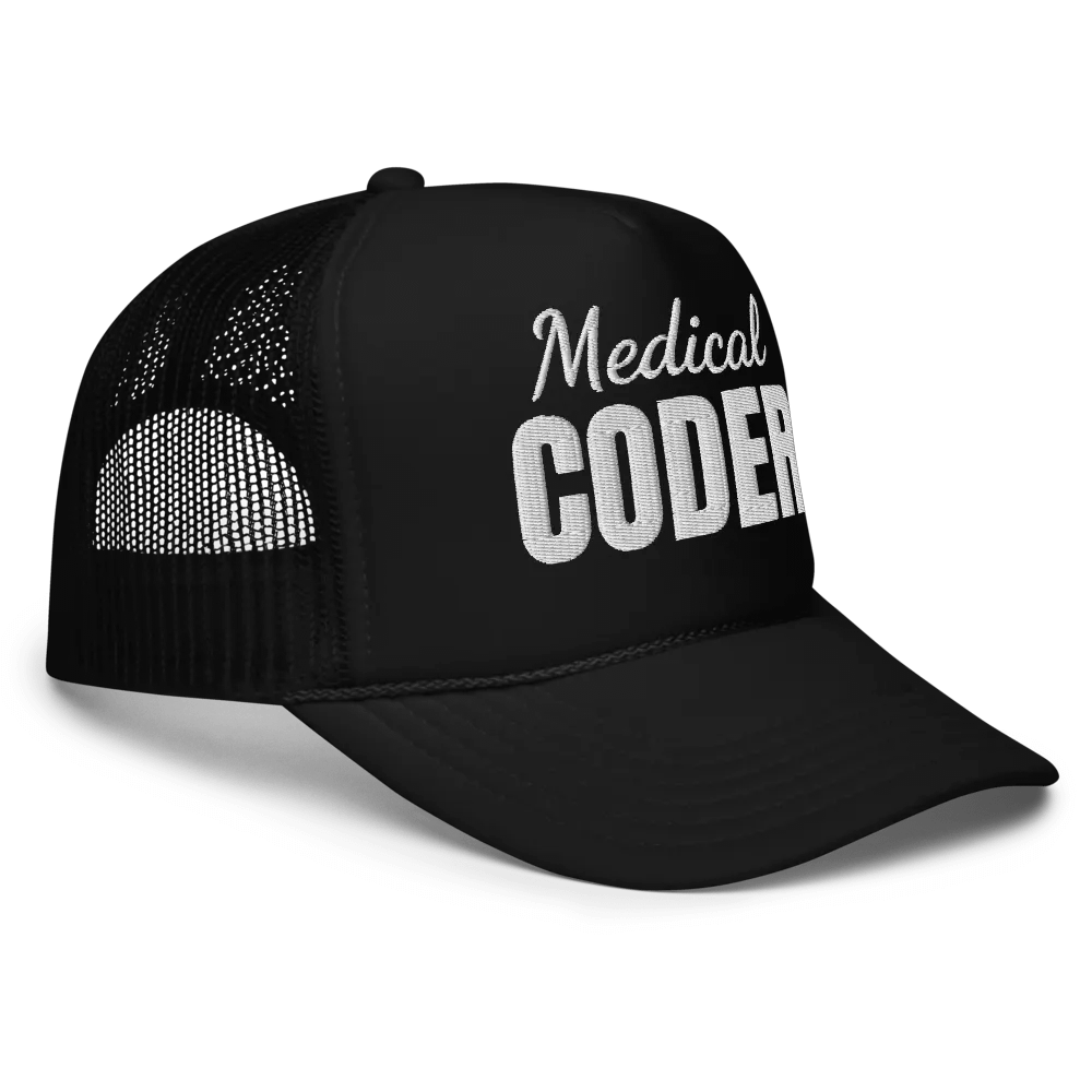 Medical coder - Embroidered Trucker Cap Hat product image (3)