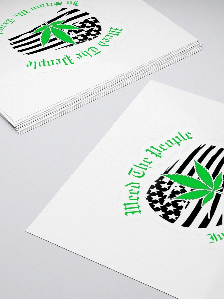Weed The People Sticker BG product image (4)