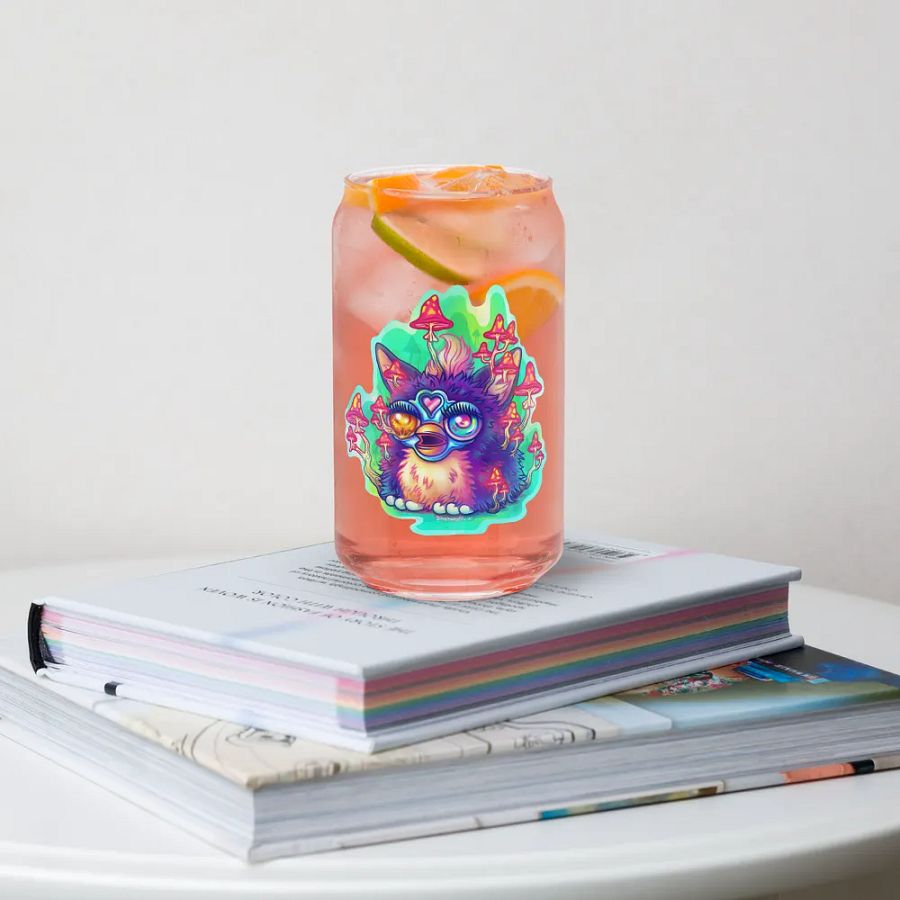 Nostalgia Fungus Creature Can-Shaped Glass product image (5)
