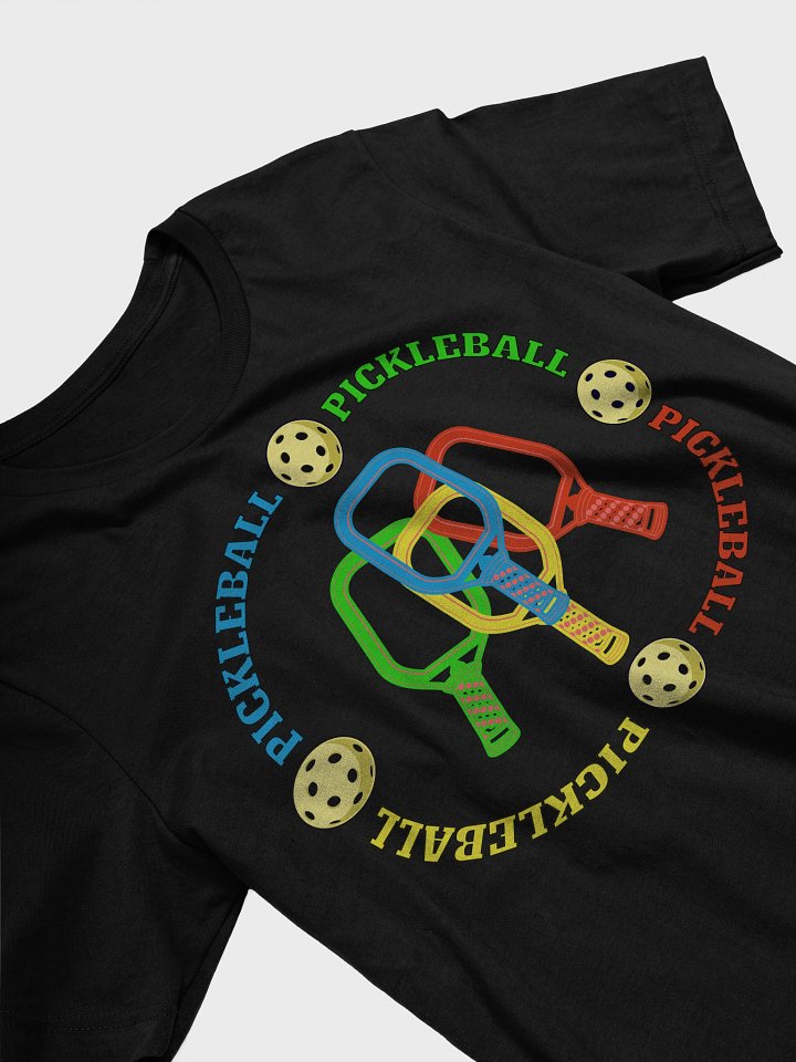 Pickleball Four Circle Colors T-Shirt product image (2)