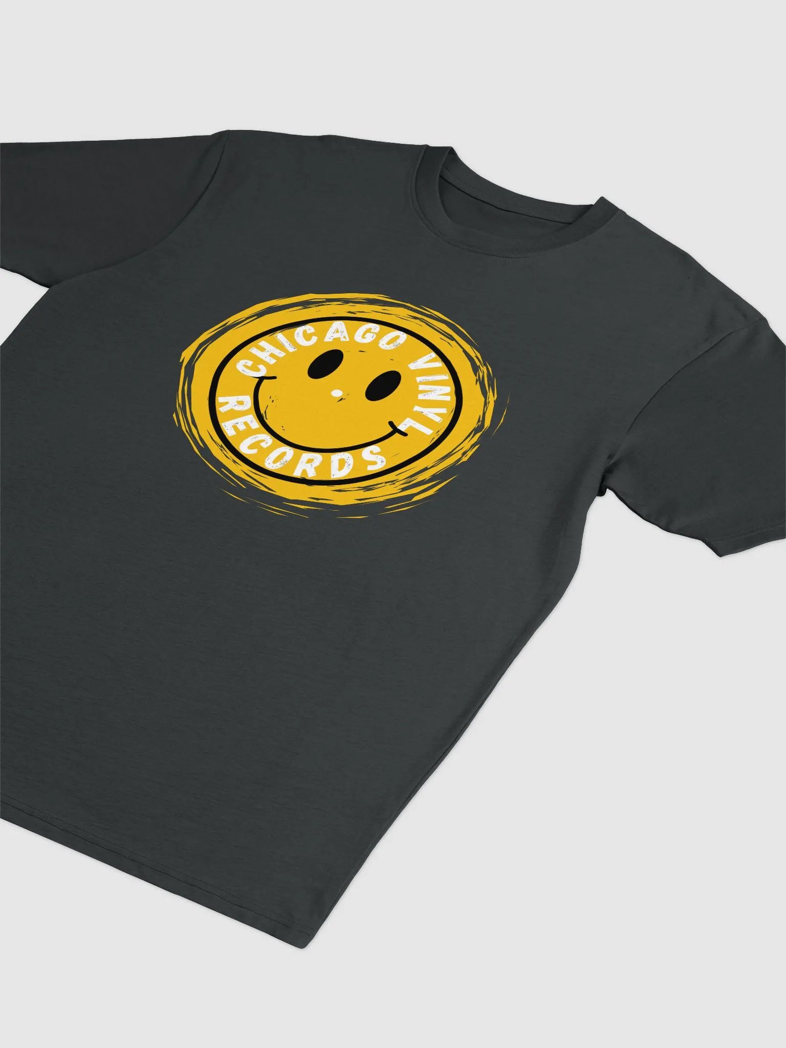 Chicago Vinyl Records Smiley Face Tee product image (2)