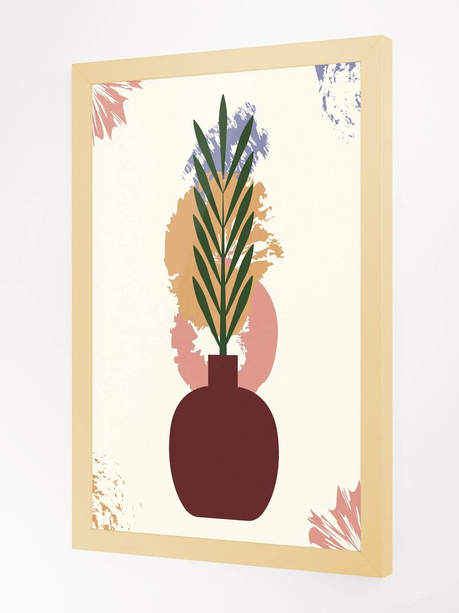 Elegant Vase of Serenity Matte Poster product image (7)