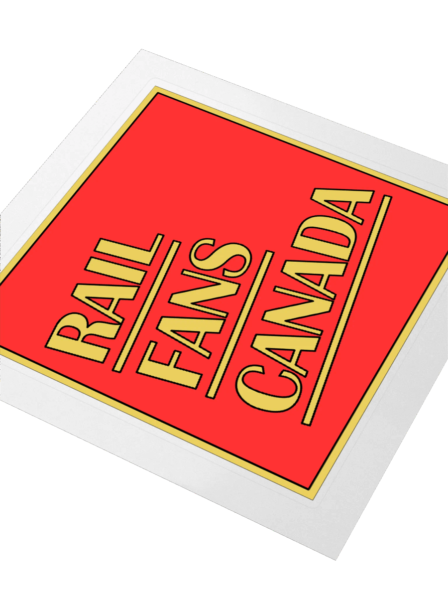 The Classic-Inspired Rail Fans Canada Sticker product image (9)