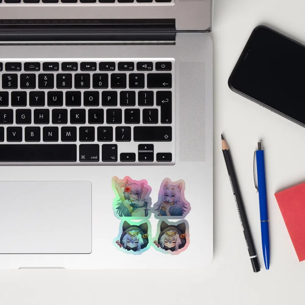 Paws Holographic Sticker Sheet Mix 1 product image (10)