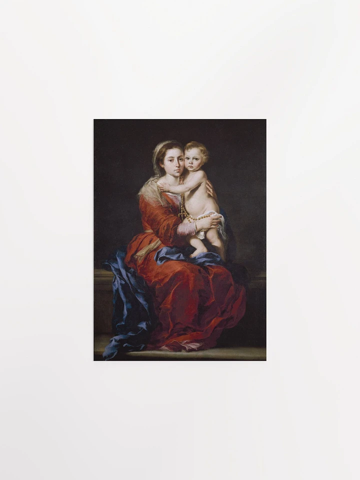 ''Madonna del Rosario'' by Bartolomé Esteban Murillo Poster product image (2)
