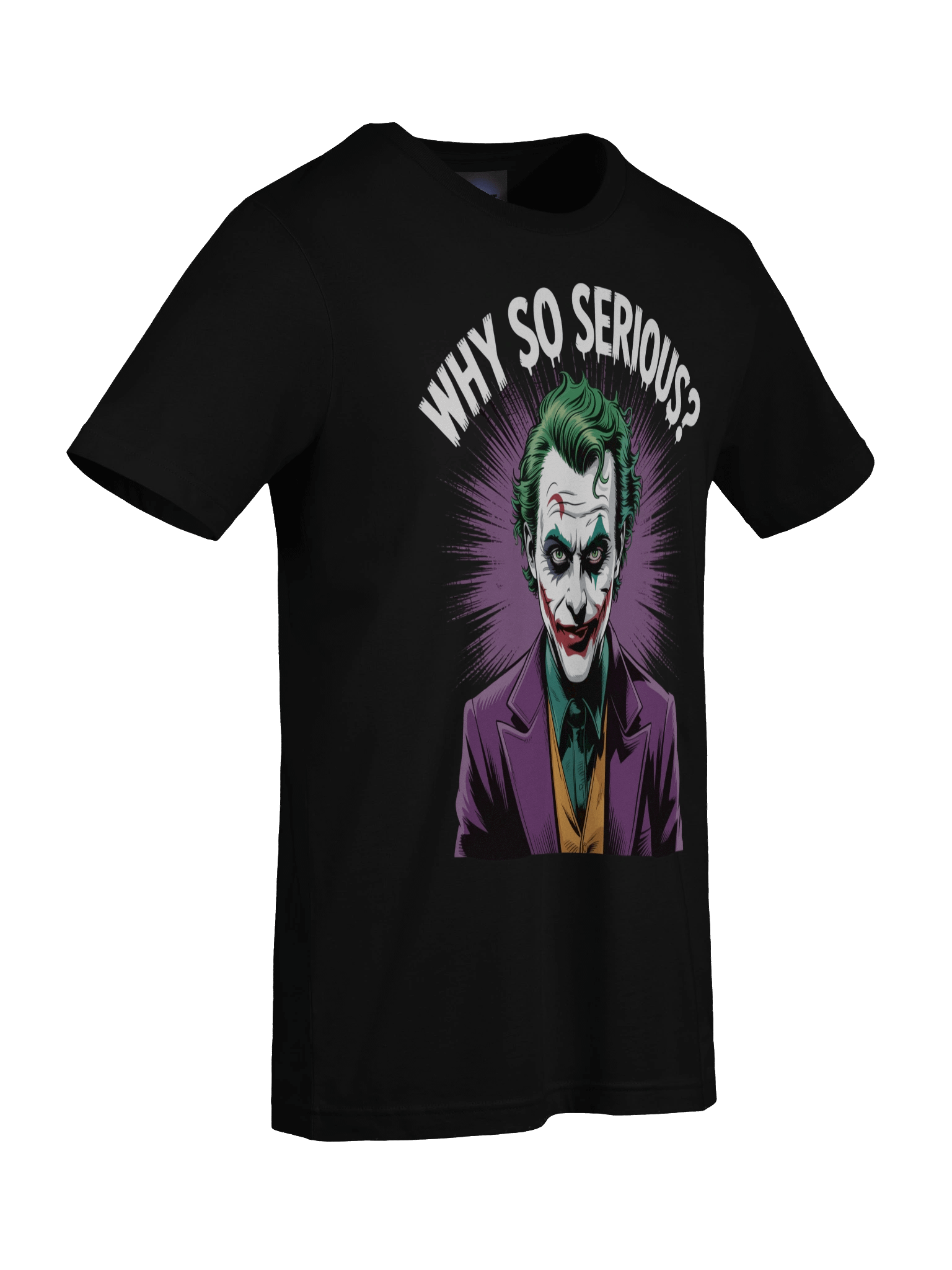 Sinister Query: Why So Serious? Joker T-Shirt product image (9)