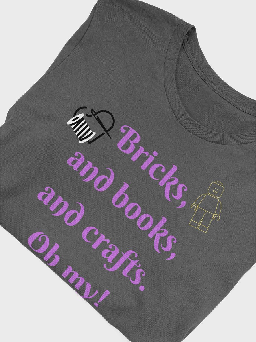 Bricks, books, and crafts tshirt 2 product image (46)