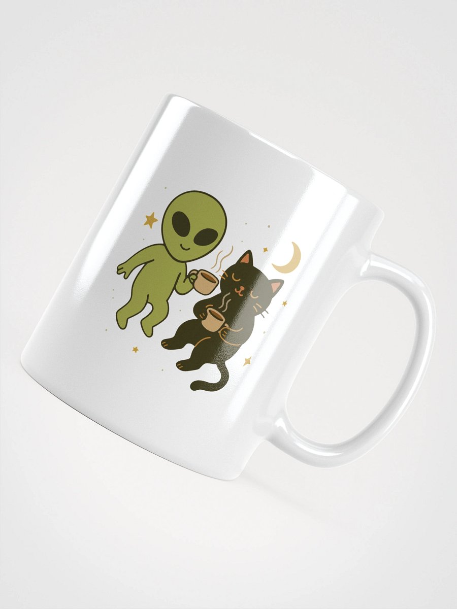 Cosmic Duo White Glossy Mug product image (11)