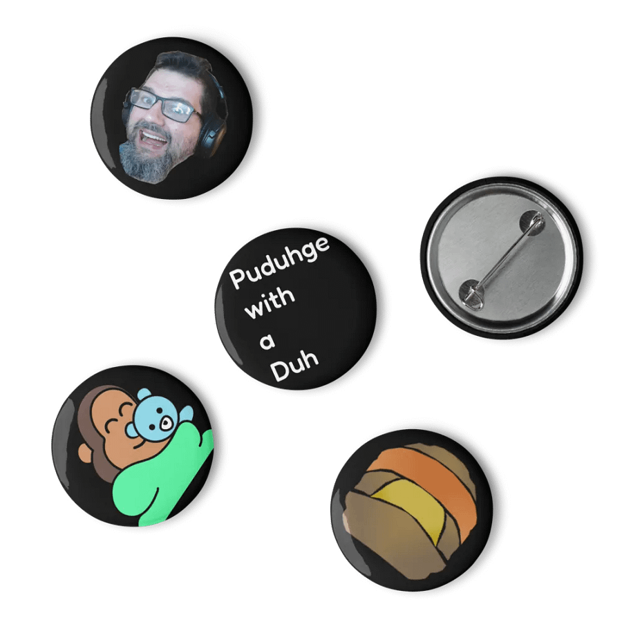 Puduhge With A Duh Pin Button Set product image (15)