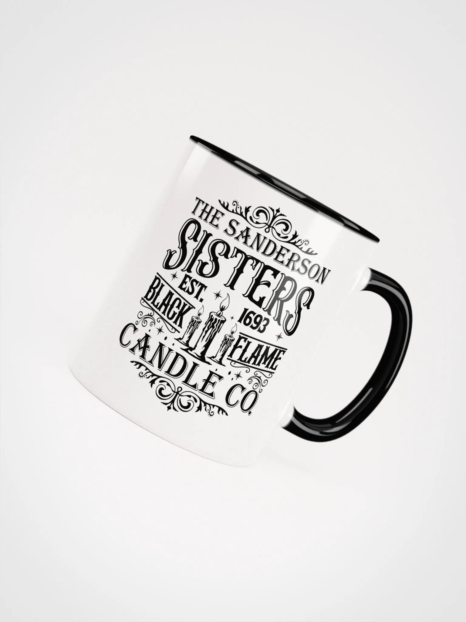 Black Flame Ceramic Mug product image (4)