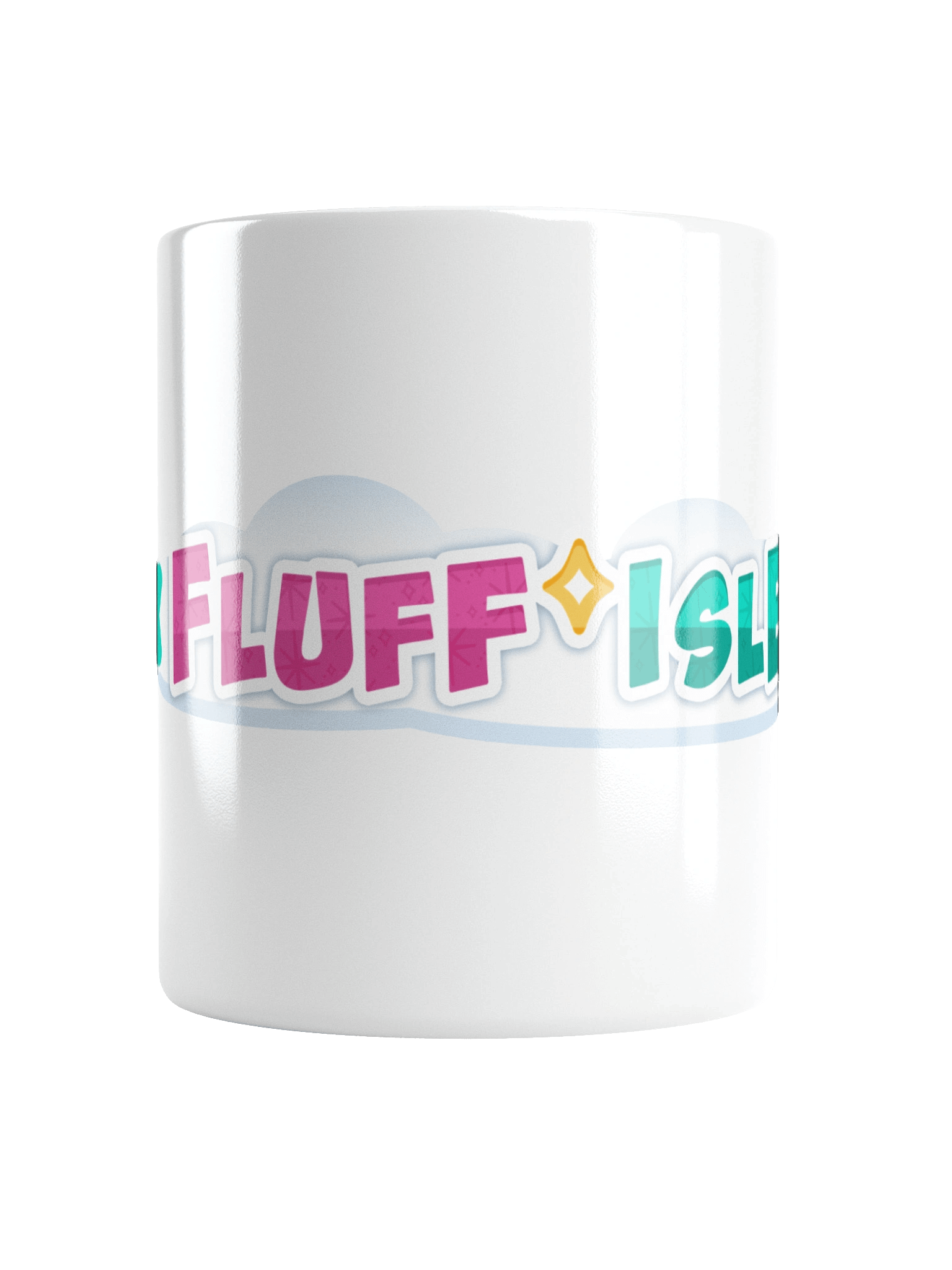 Fluff'isle logo mug product image (6)