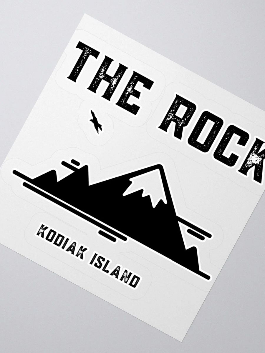 The Rock Sticker (Black) product image (4)