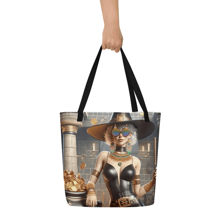 WEALTHY WITCH - TOTE BAG - DANCE MEMECOIN product image (6)