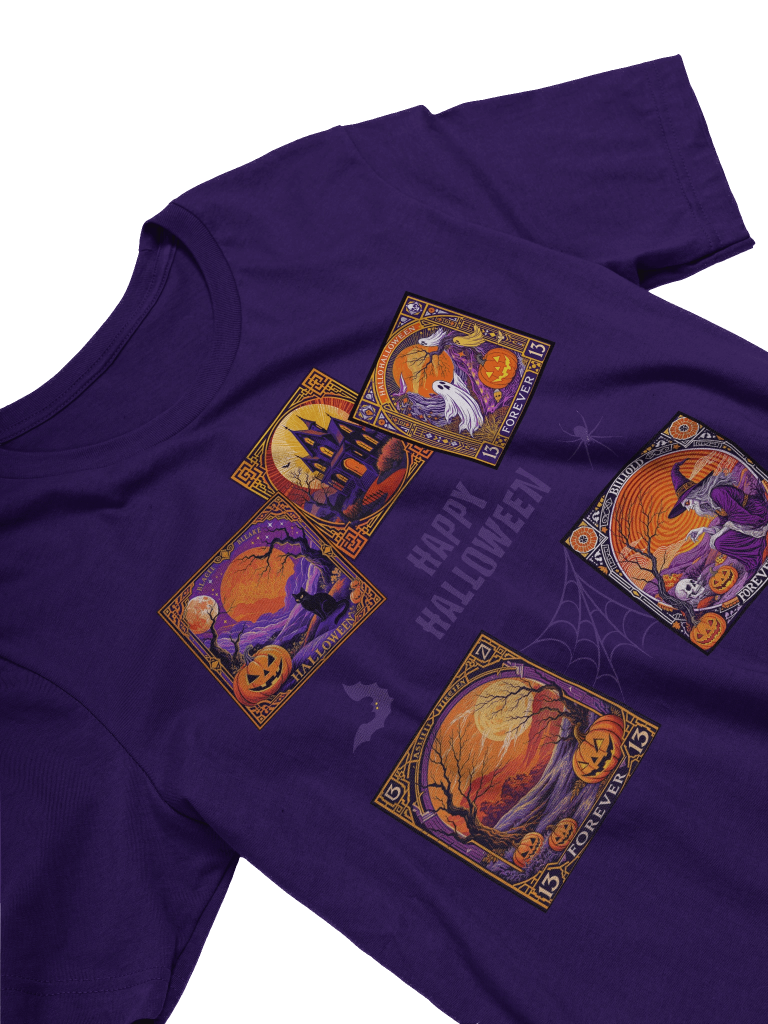 Nostalgic and Spooky Halloween T-shirt product image (17)