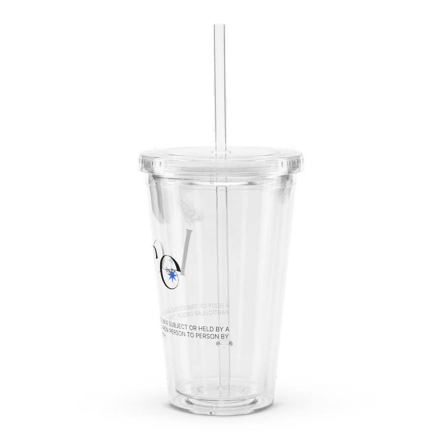 Lore Definition - Clear Plastic Tumbler product image (4)