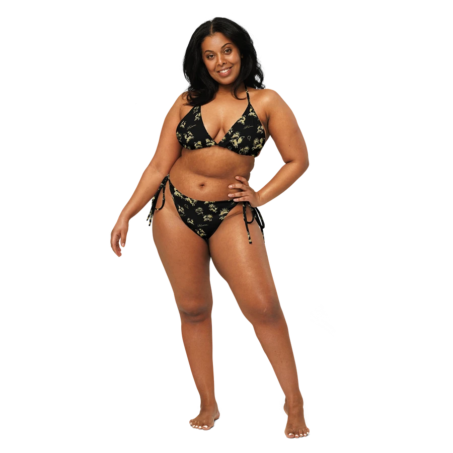 Vixen Queen Golden Vixen Black String Bikini product image (16)