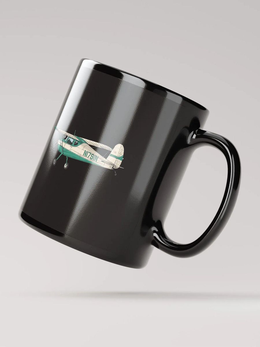 Sky High Adventure Mug - Cessna 120 Digital Illustration Pilot Gift product image (2)