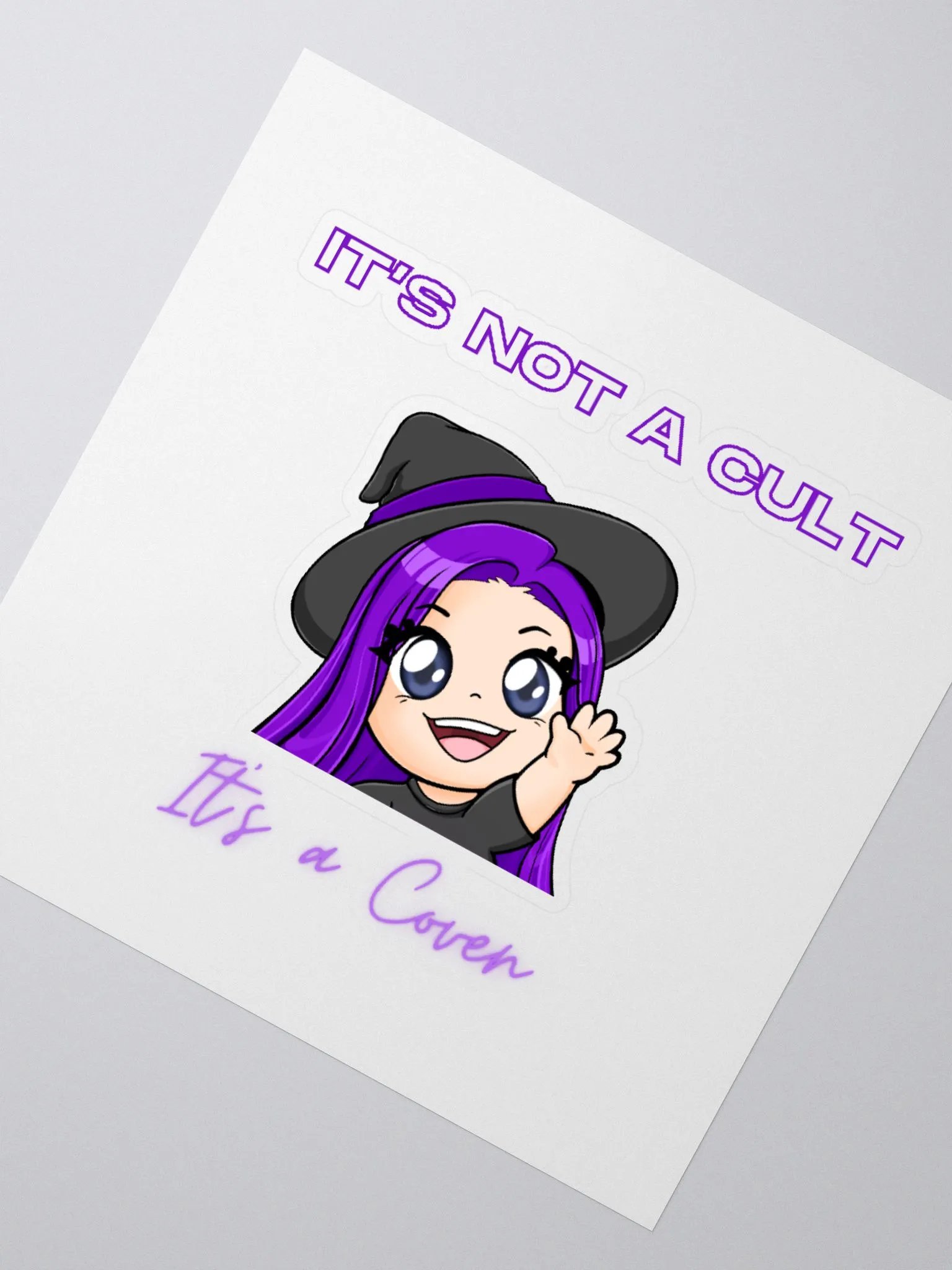 Not A Cult, Cover Sticker product image (2)