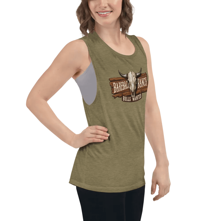 Bareback Ranch Flowy Women's Tank Top product image (7)