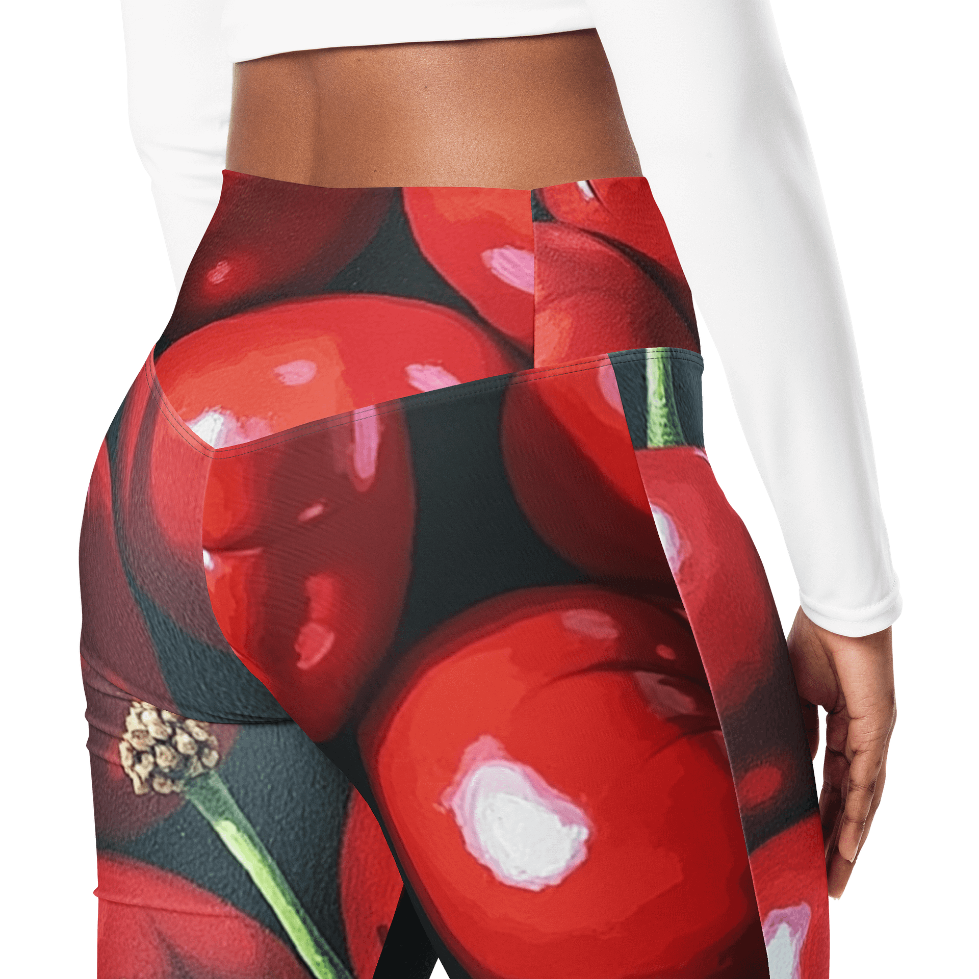 Barry Grady Cherries Flare Leggings product image (5)