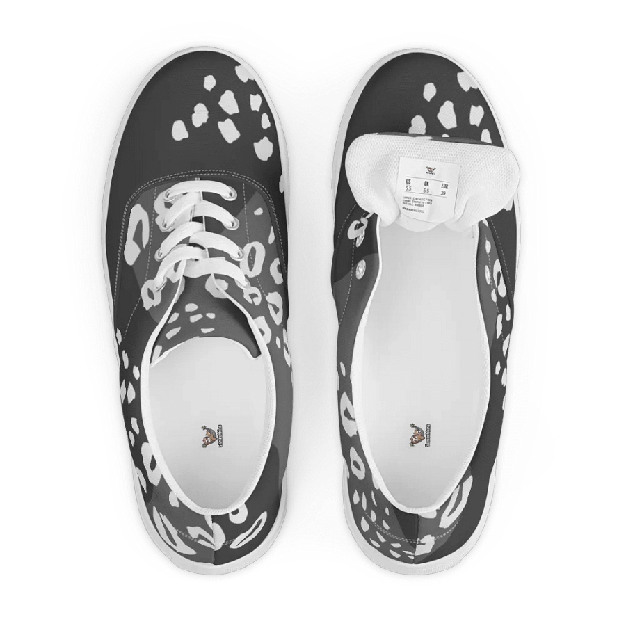 Organic Grey Leopard Print Canvas Shoes product image (7)