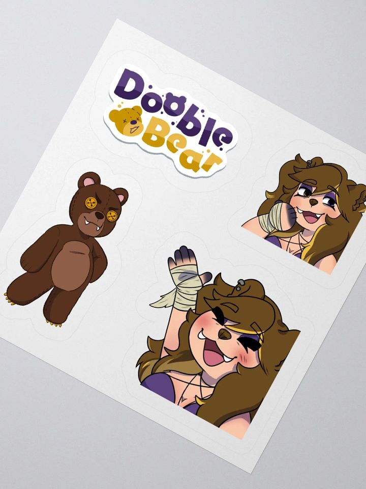 Dooble and Bubsy Stickers! product image (4)