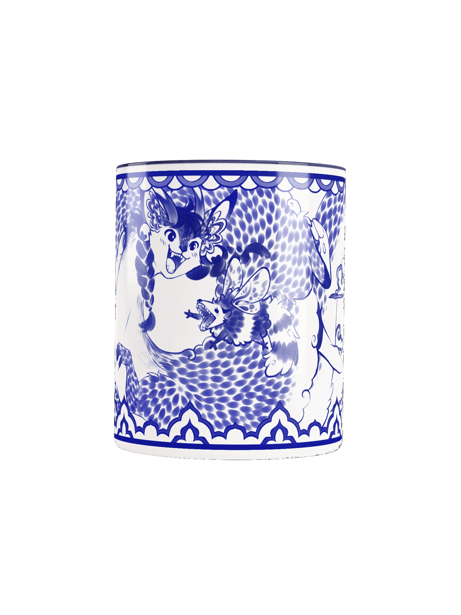 Porcelain friends mug product image (5)