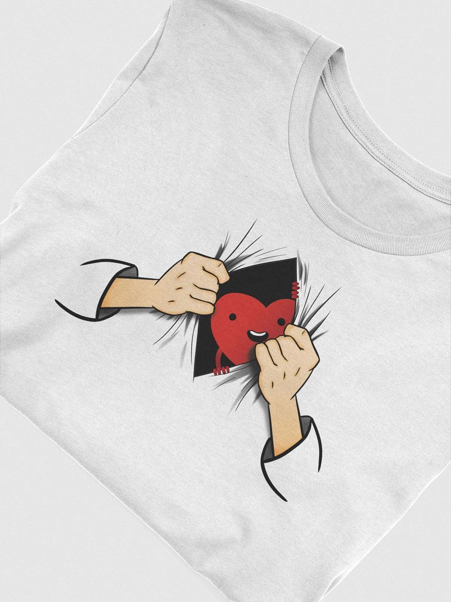 Hello Heart - White Shirt + White Skin Tone product image (4)