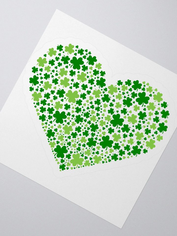 Lucky Clover Kiss Cut Stickers product image (2)