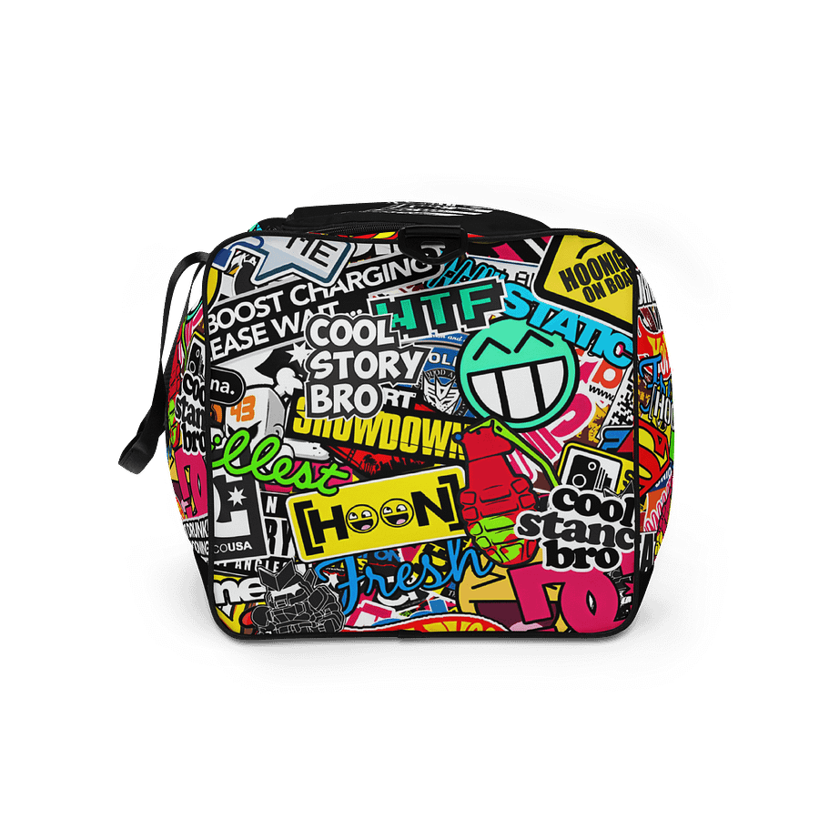 Sticker Bomb All-Over Print Duffle Bag product image (9)