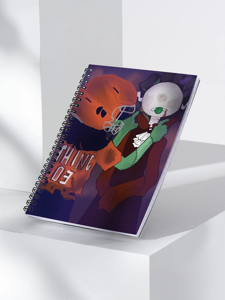 Halloween Thing and Flower Spiral Notebook product image (4)