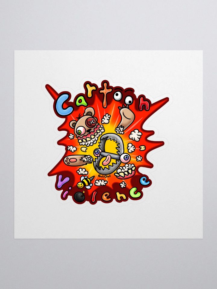 Cartoon Violence Sticker product image (1)