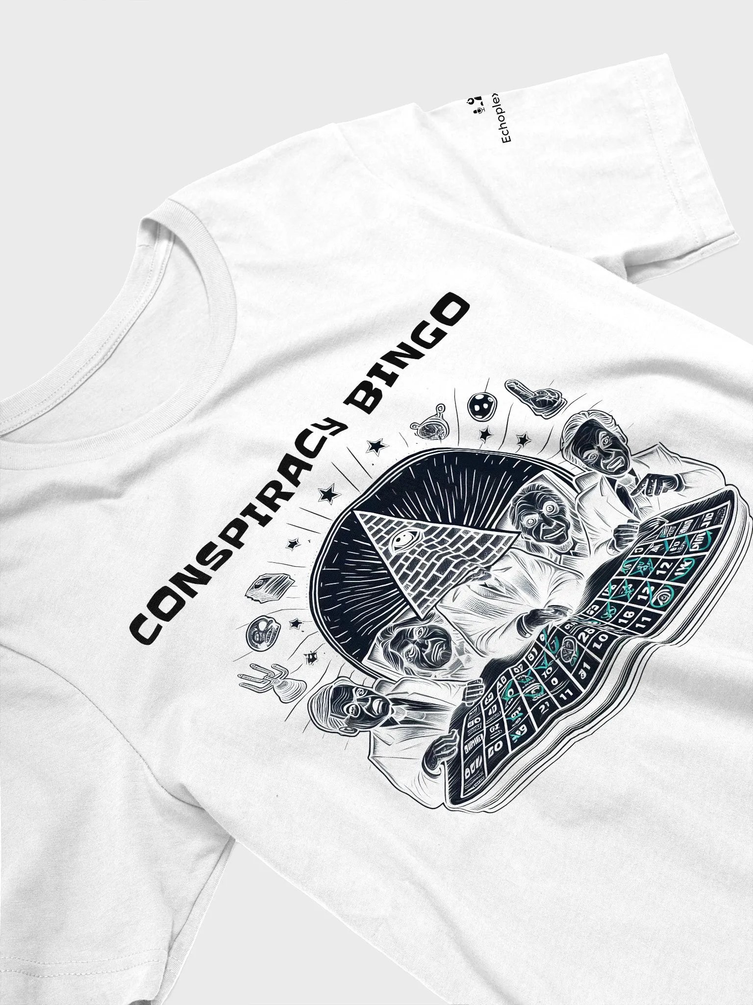 Conspiracy Bingo 2024 Logo Tee - Light Colors product image (23)