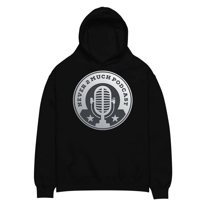 Vintage Mic Podcast Oversized Hoodie product image (2)