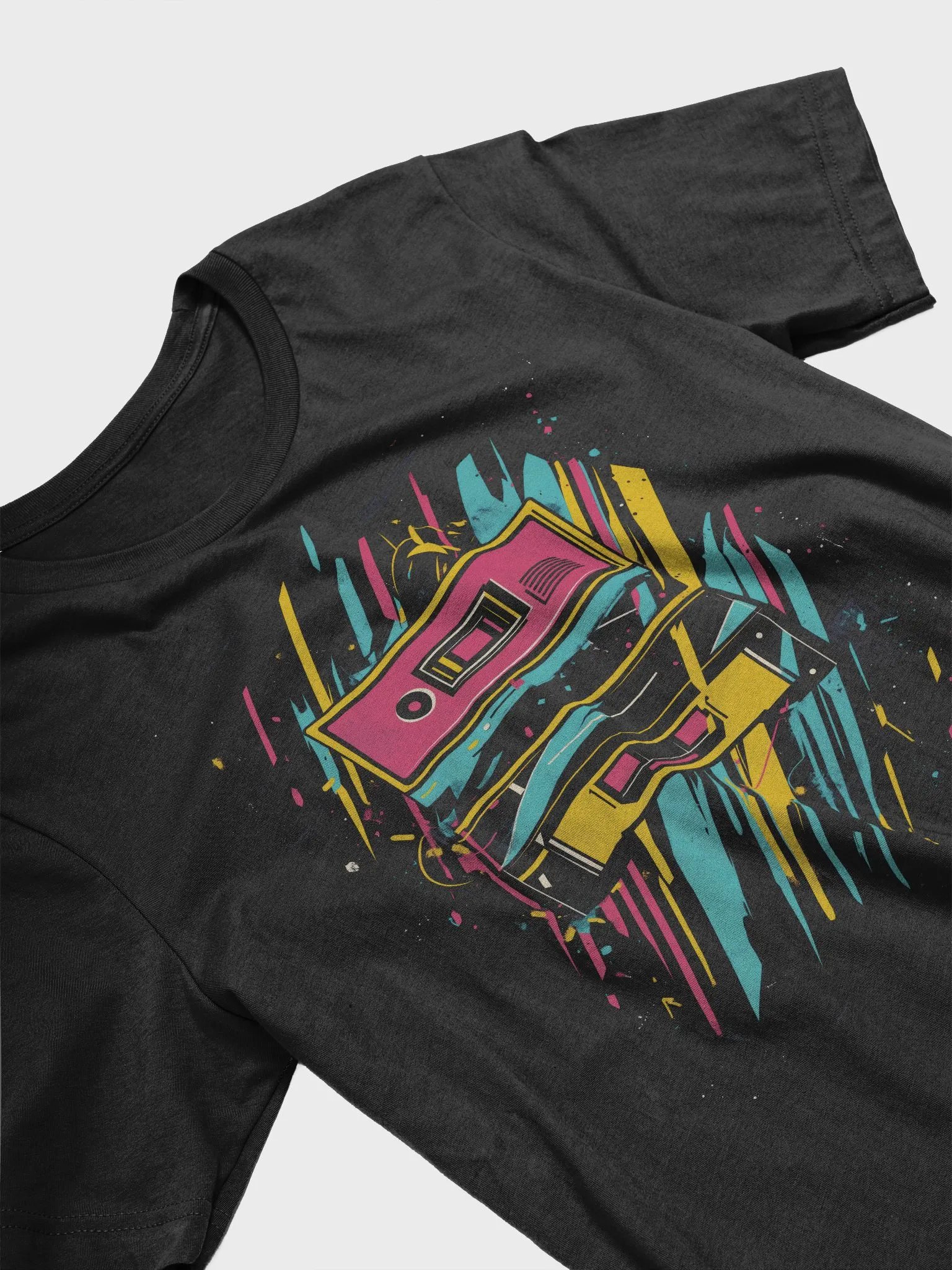 Retro Double Cassette Blast (T-shirt) product image (3)